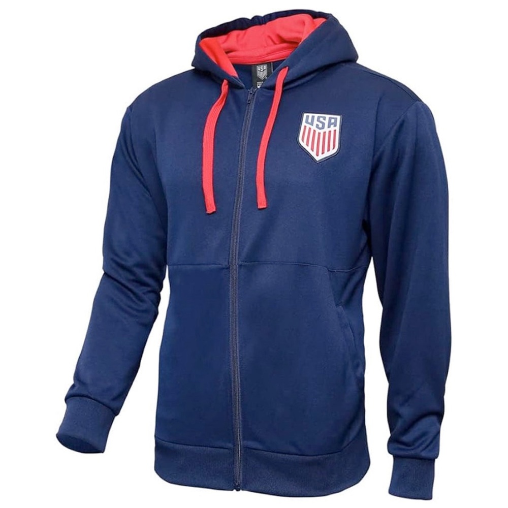 Icon Sports USA Soccer Zip Hoodie